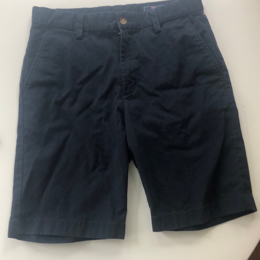 Vineyard Vines boys size 14 navy shorts